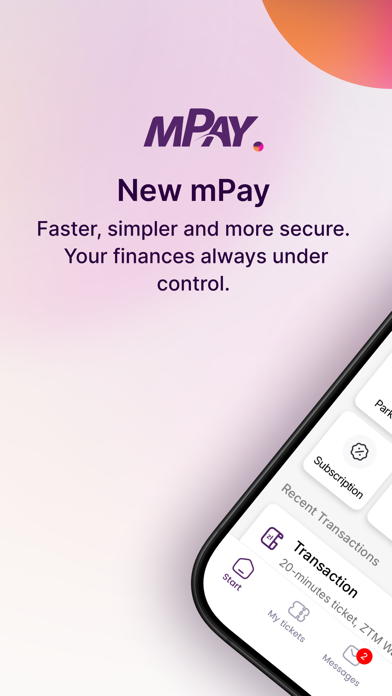 Screenshot #1 pour mPay - mobile payments