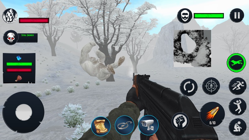 monstro yeti caça ao pé grande screenshot 6