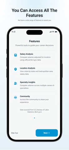 Map My Pay iPhone screenshot
