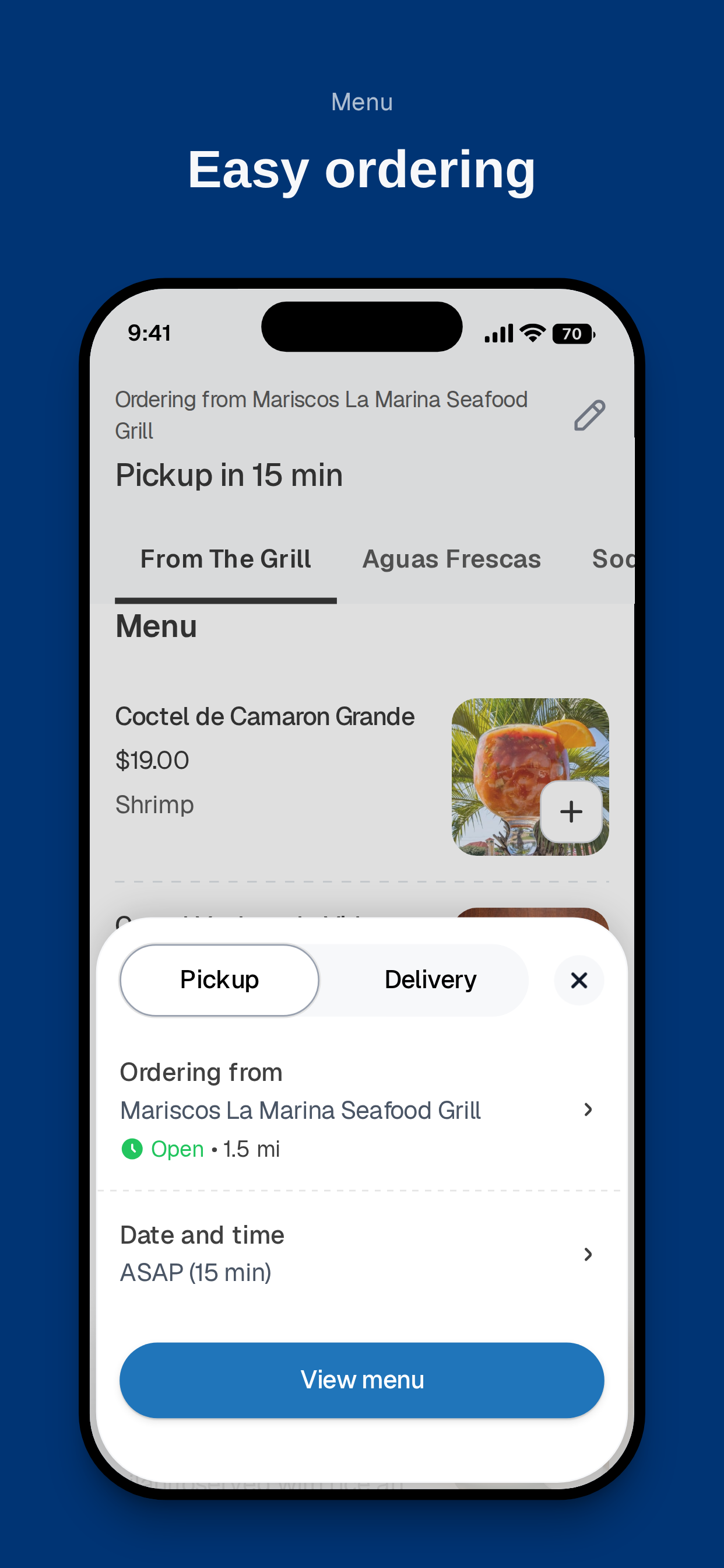 Mariscos La Marina screenshot 3