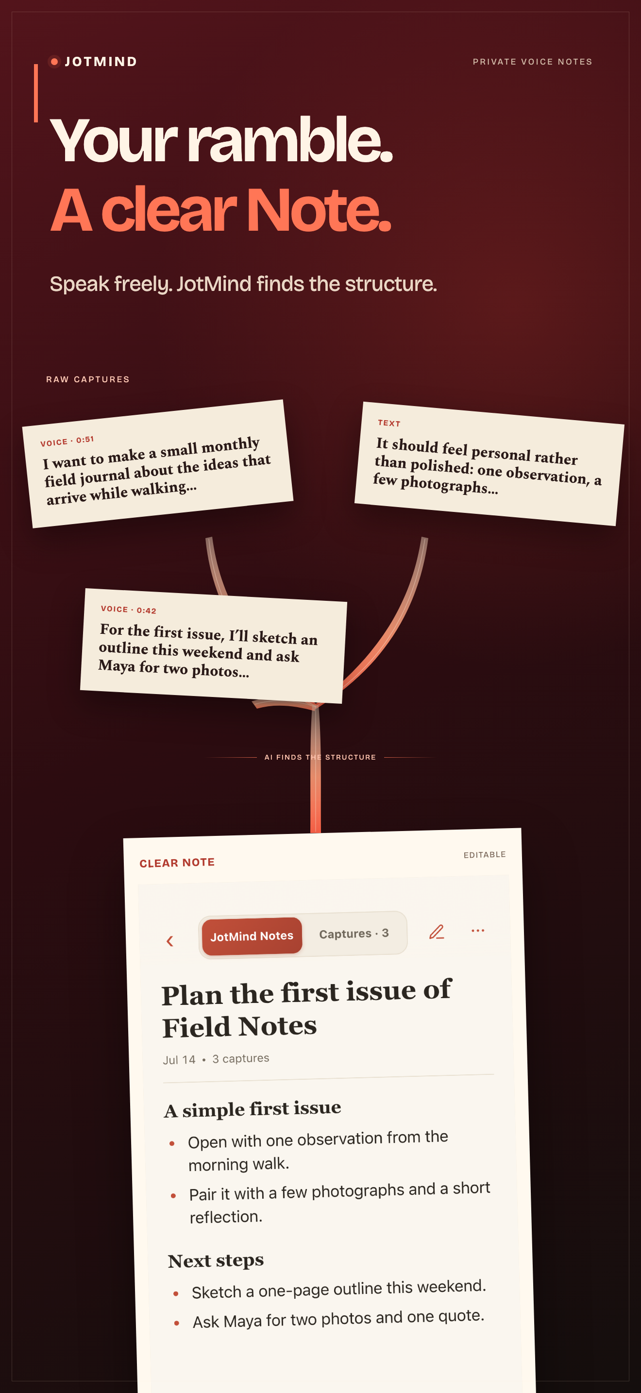JotMind: Voice Notes screenshot 2