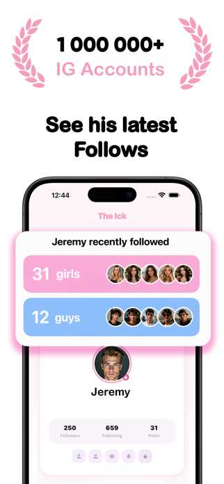 Tracky: Recent Follow Tracker Screenshot 1 of 3