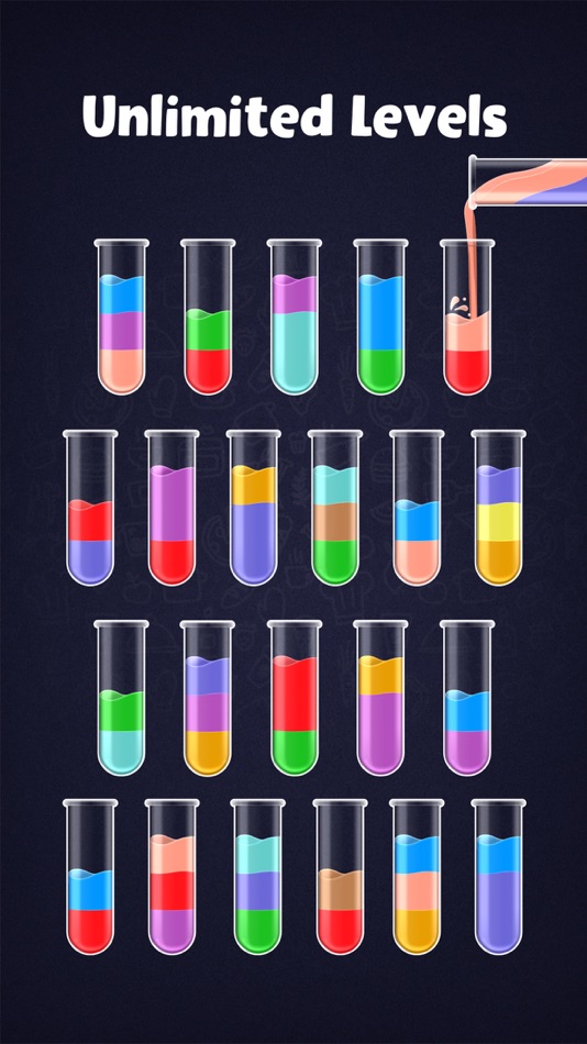 #4. Color Water Sort Puzzle Match (iOS) 来自: Fini.ai