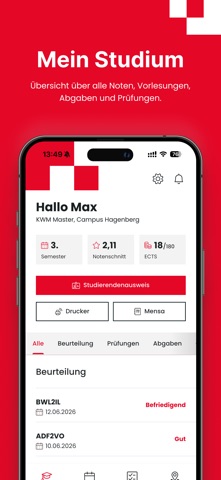 myUAP: Dein Studium an der UAP screenshot 2
