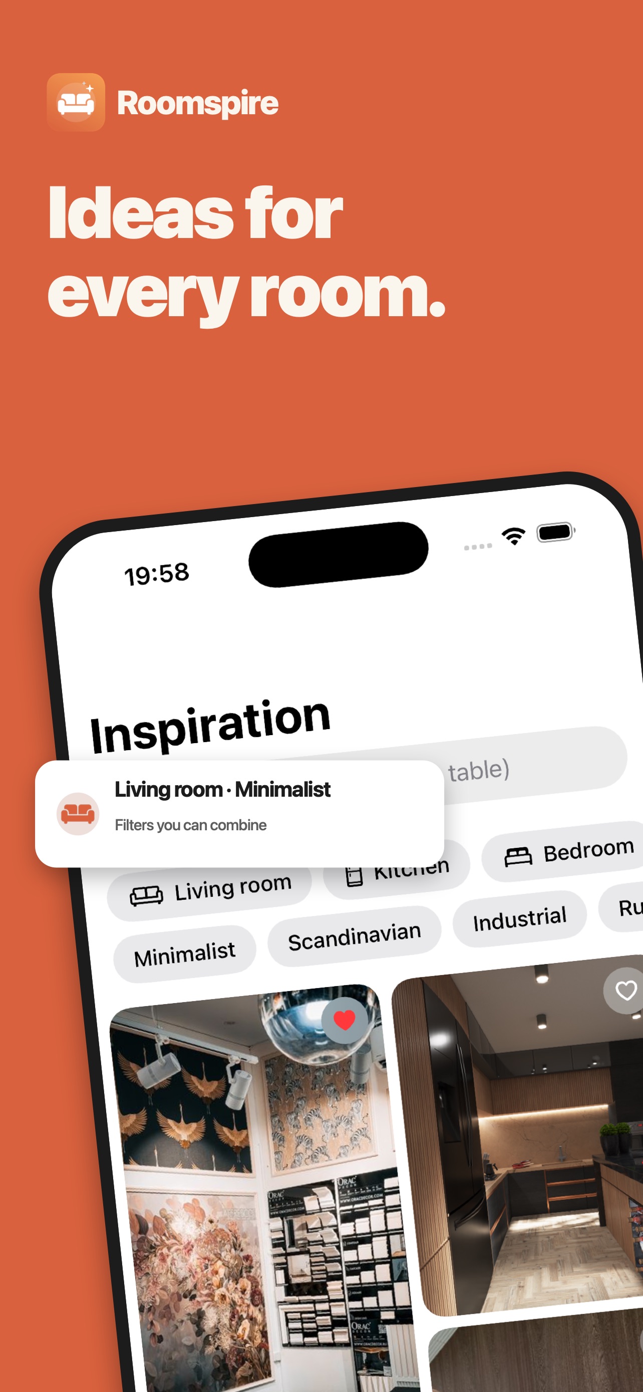 Screenshot 1 of Roomspire: Home Decor Ideas