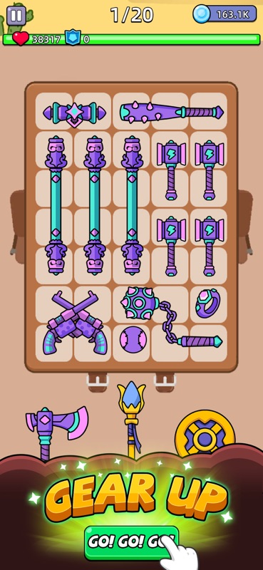 Rumble Bag: backpack battle screenshot 1