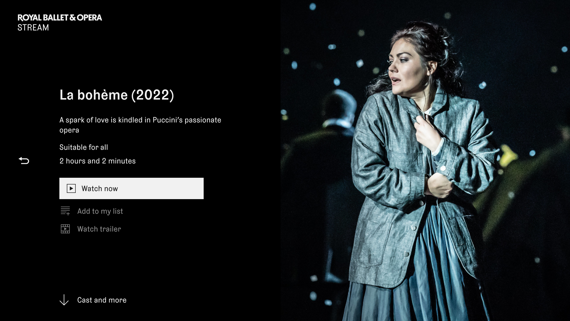 Royal Ballet and Opera Stream screenshot 6