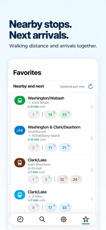 Transit Stop: CTA Tracker. screenshot 5 of 6