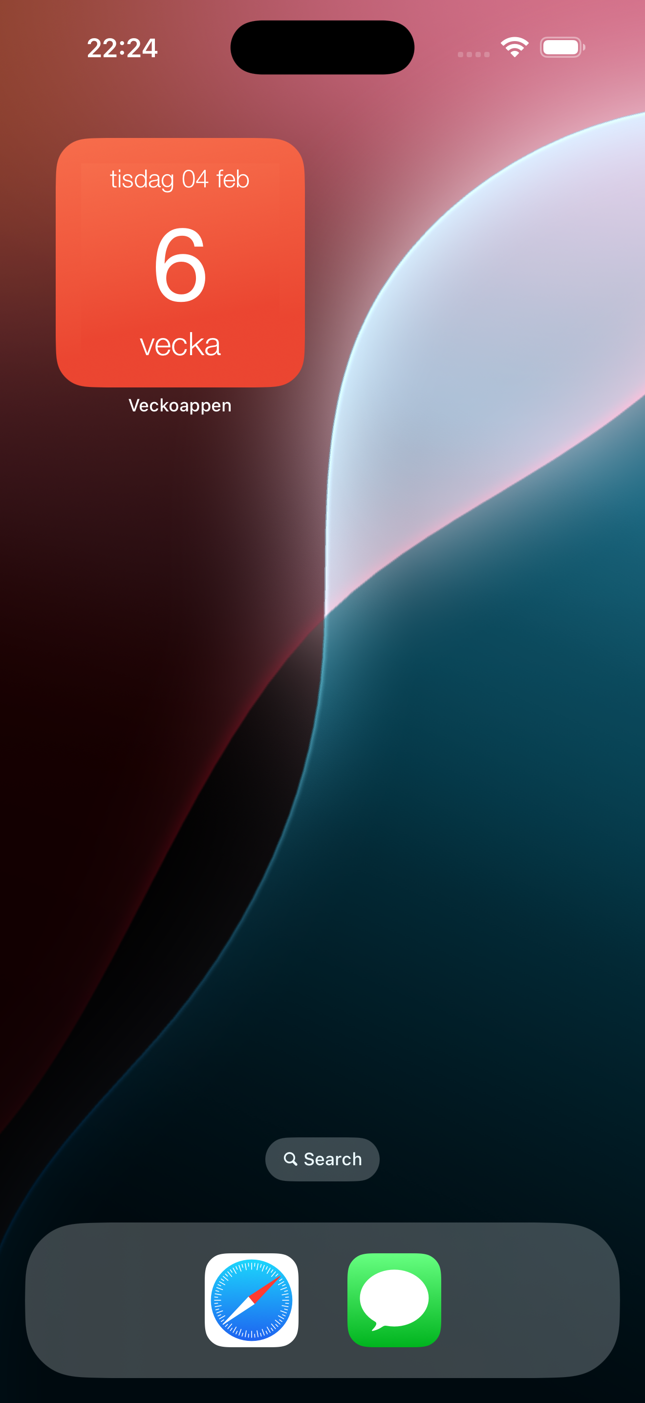 Veckoappen.