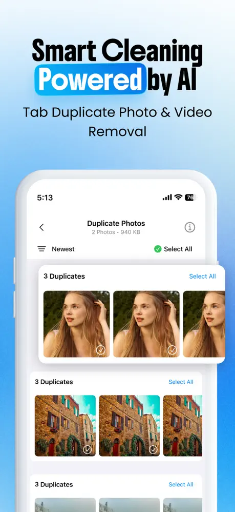 CleanPro large videos view