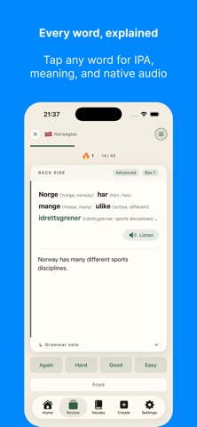 Lingden: Language Learning Screenshot 6 of 8