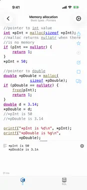 C Recipes: Code & SQL screenshot 2