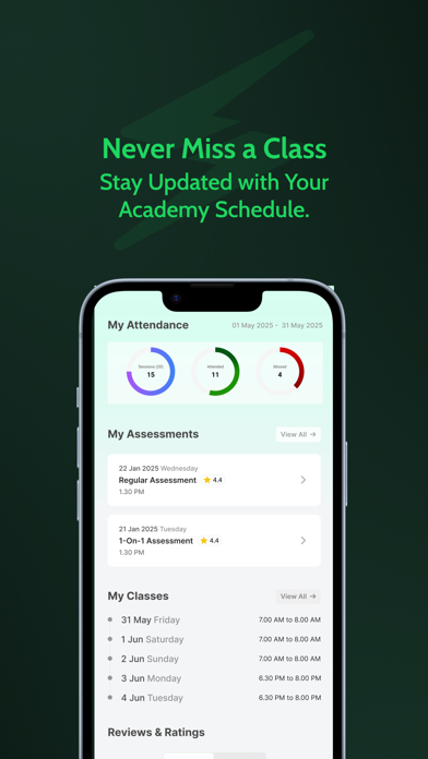 Sportstr Academy App screenshot