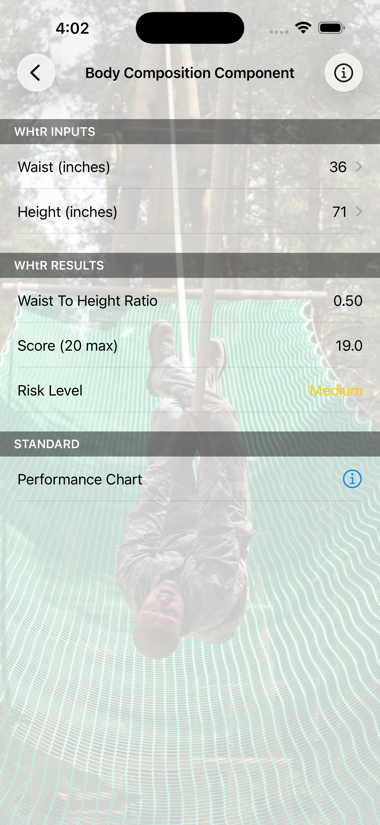 AF Fitness Assessment