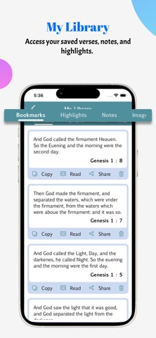 1599 Geneva Bible (GNV) iPhone screenshot