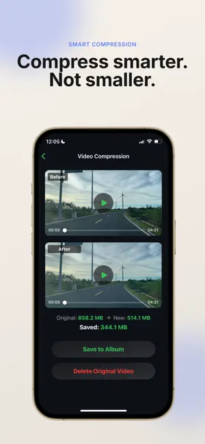 Videoslim: Video Compressor screenshot 1