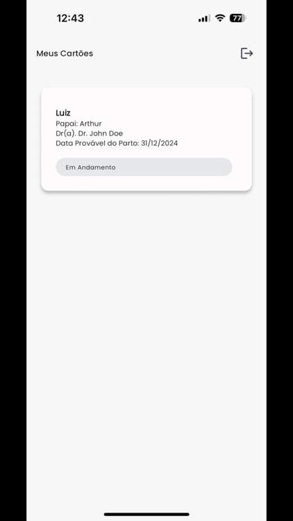 MammyCard - Pacientes