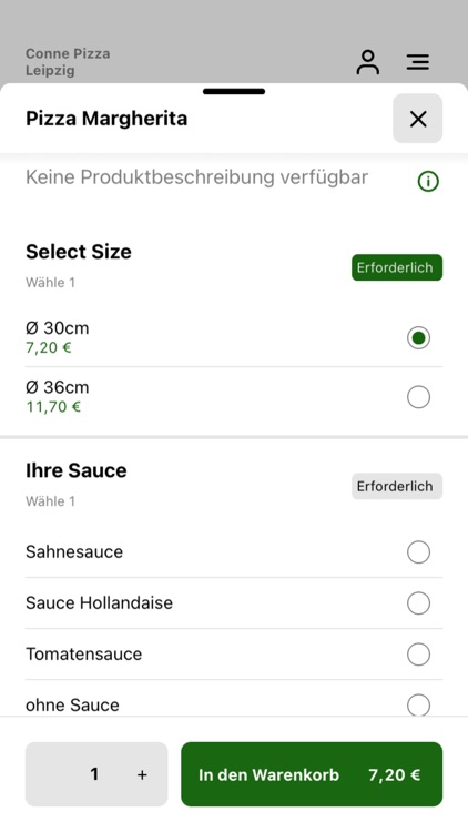 Conne Pizza Leipzig screenshot-3