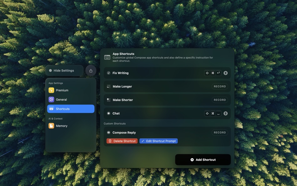 #3. Compose: AI Writing Assistant (macOS) Podle: Made with Love
