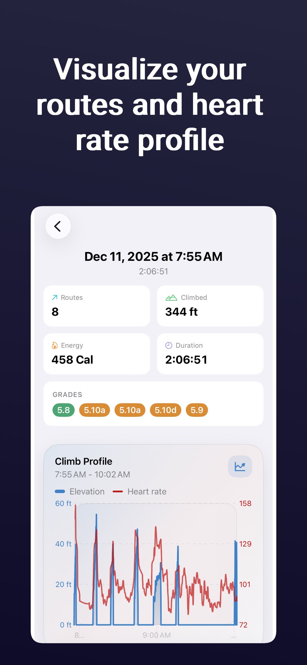 Climb Meter: For rock climbing screenshot 7