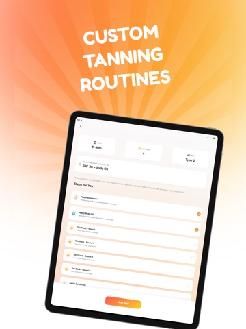 Tanning & UV Index: Safe Sun iPad screenshot 4