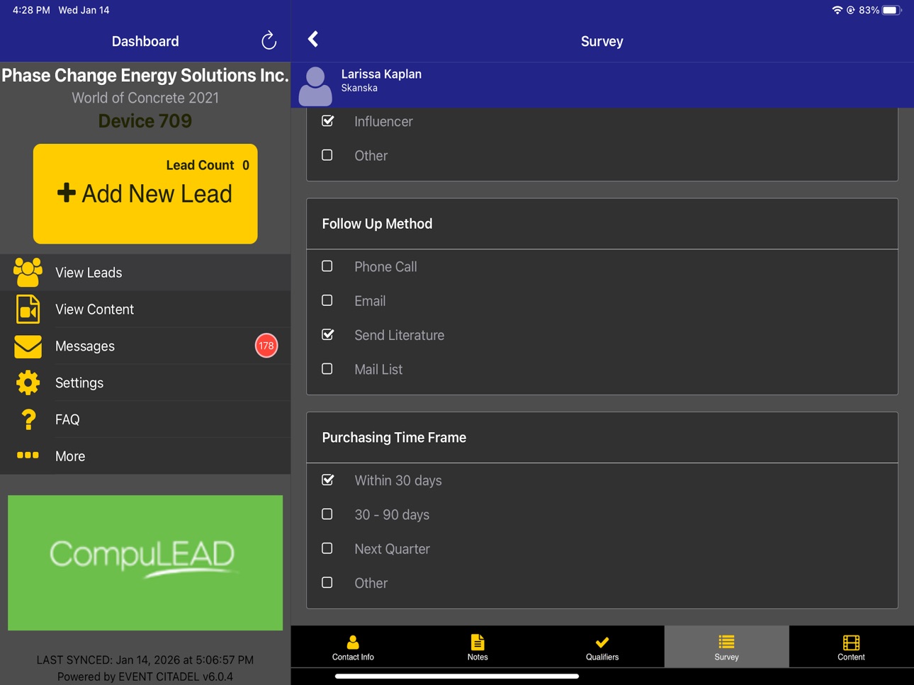 iPad screenshot