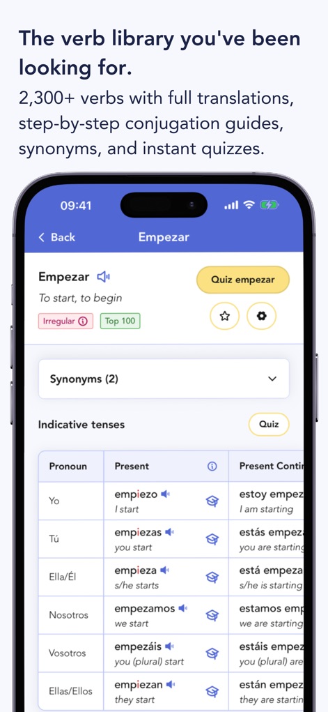 Ella Verbs: Learn Spanish - ella-verbs-spanish-verb-library