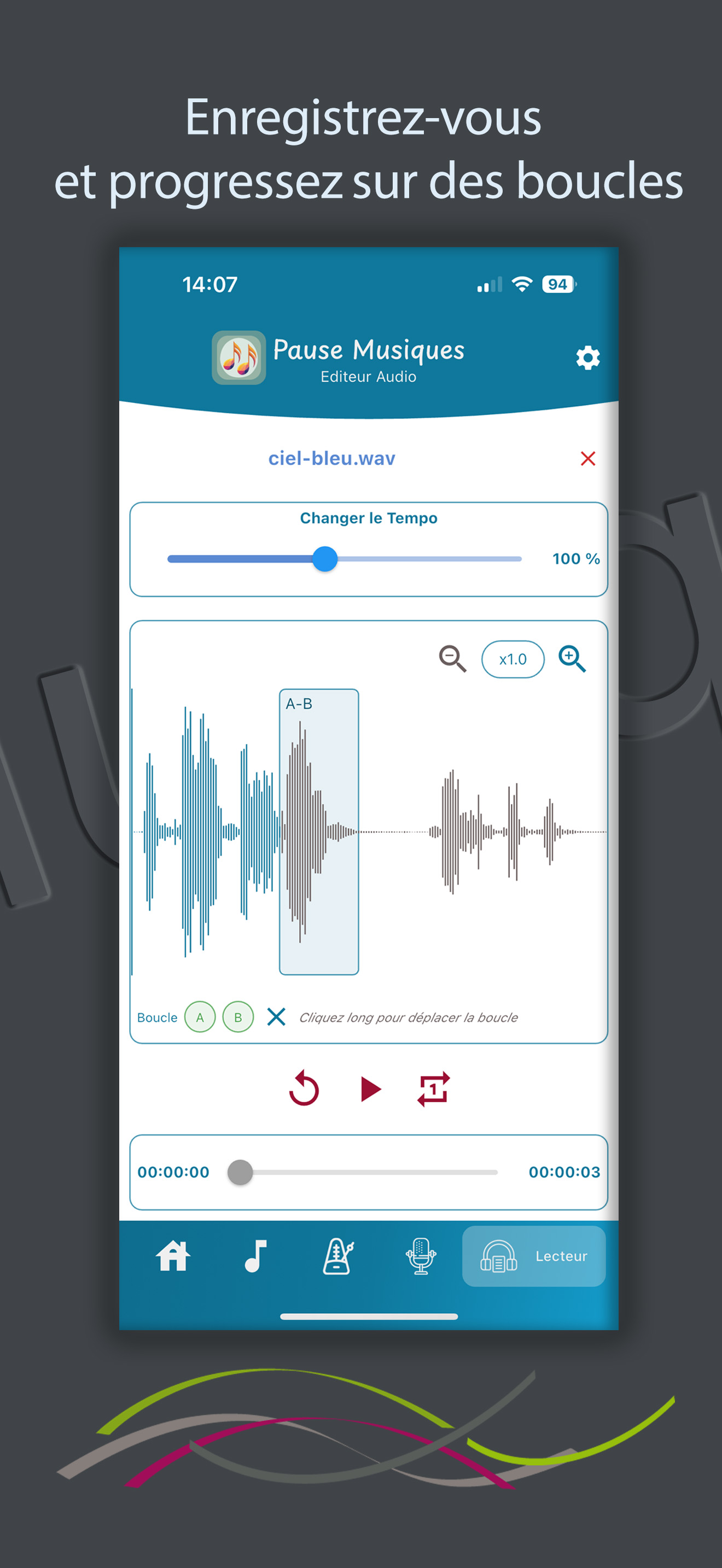 Pause Musiques screenshot 3