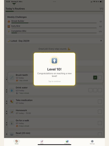 Habjour: Habit Tracker ADHD iPad screenshot