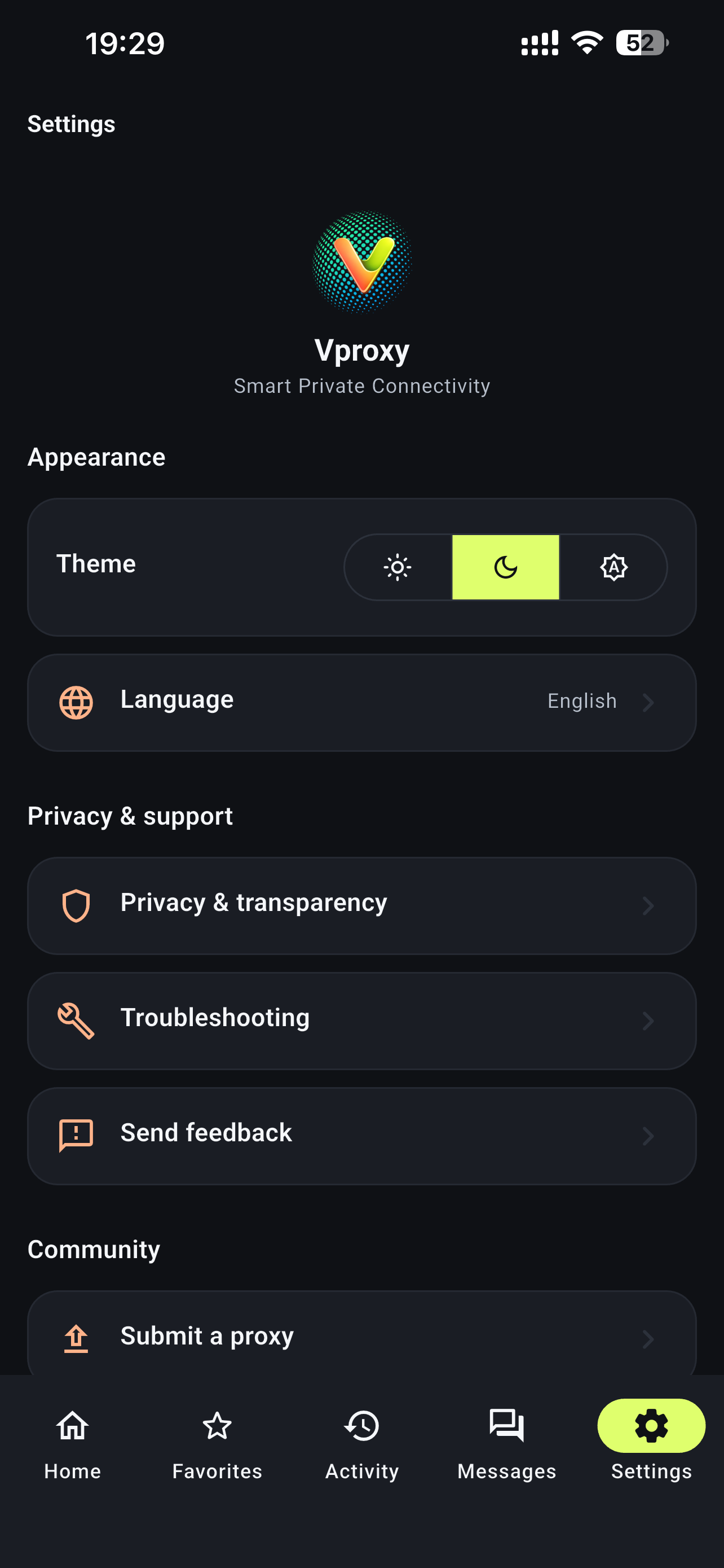 Vproxy screenshot 9