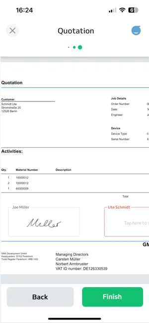SERVICE 1 Mobile screenshot 4