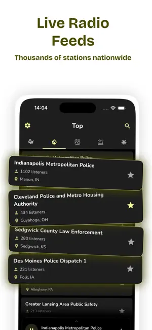 Police Scanner Radio: Fire&EMS screenshot 1
