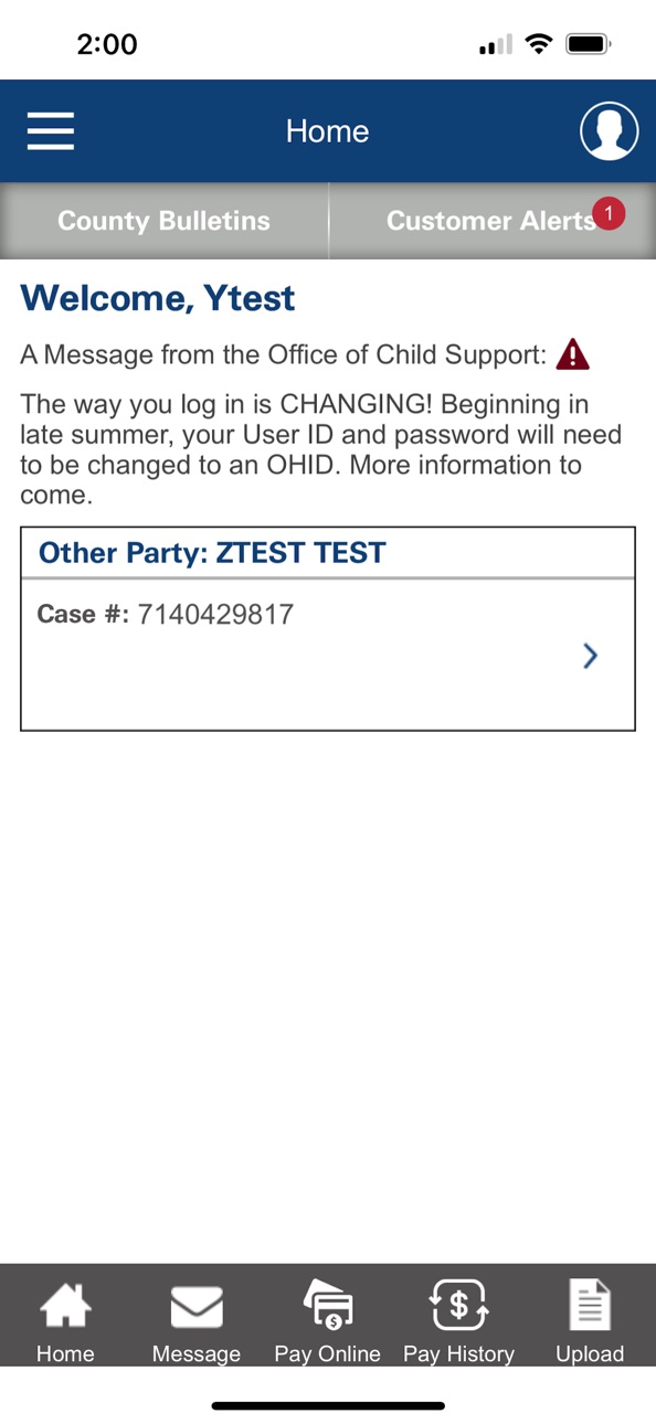 iPhone screenshot