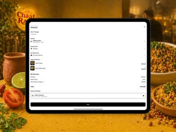 ChaatRaja iPad screenshot