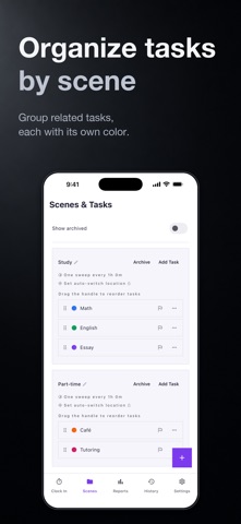 Clock In Myself — Time Tracker Screenshot 5 of 8