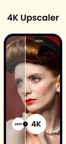 AI Photo Enhancer-PixelRevive iPhone screenshot