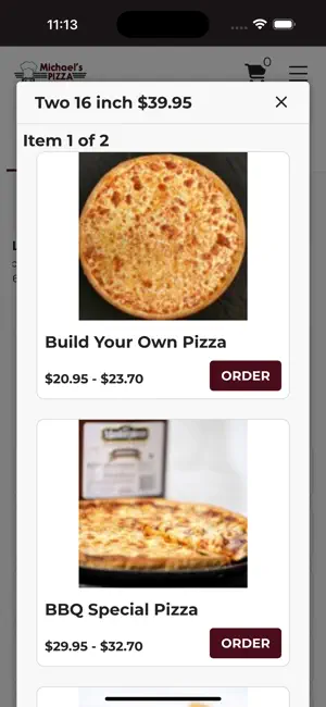 Michael's Pizza screenshot 3