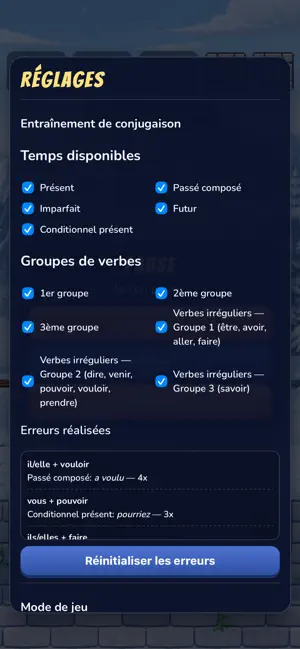 ConjugationQuest screenshot 3