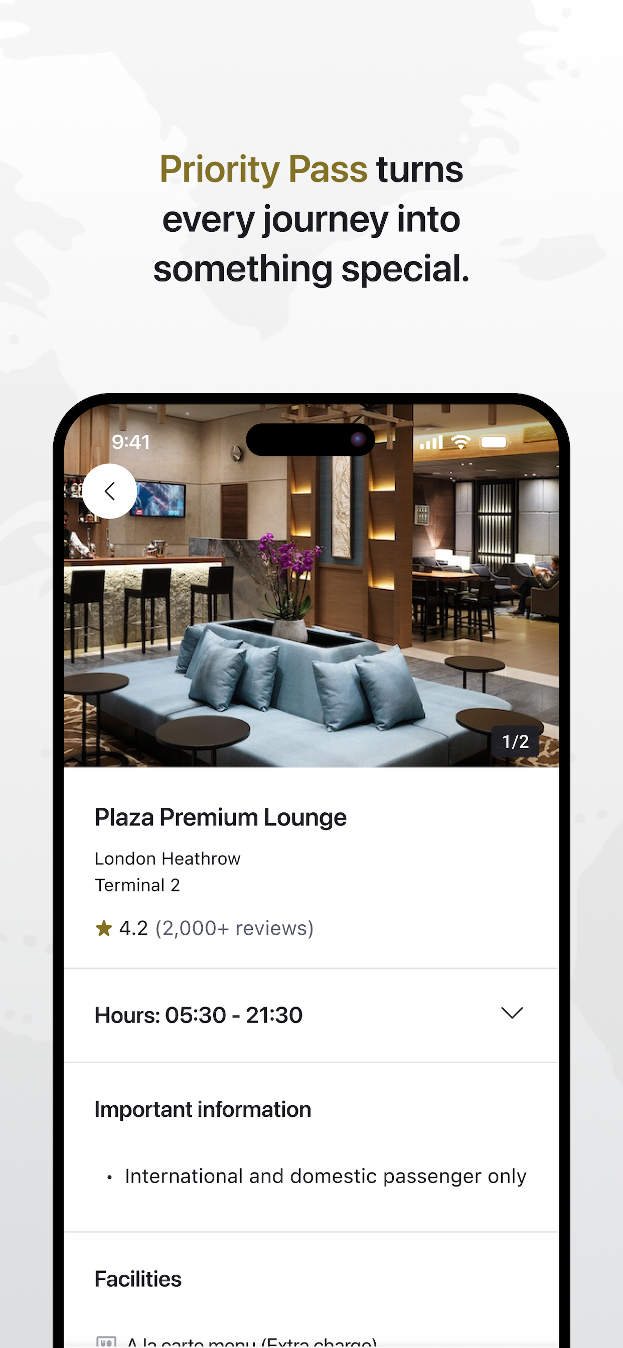 Priority Pass+ screenshot 3