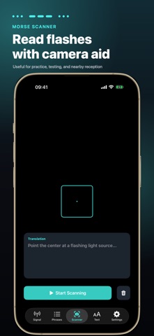 Blink - Morse Code Flashlight Screenshot 5 of 7