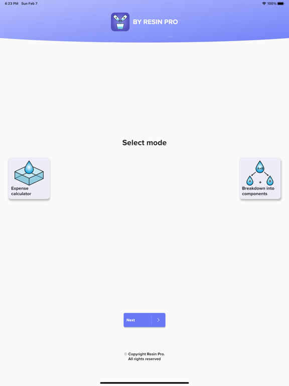 Screenshot #5 pour Resin Calculator by ResinPro