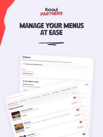 Kooul Partners iPad screenshot