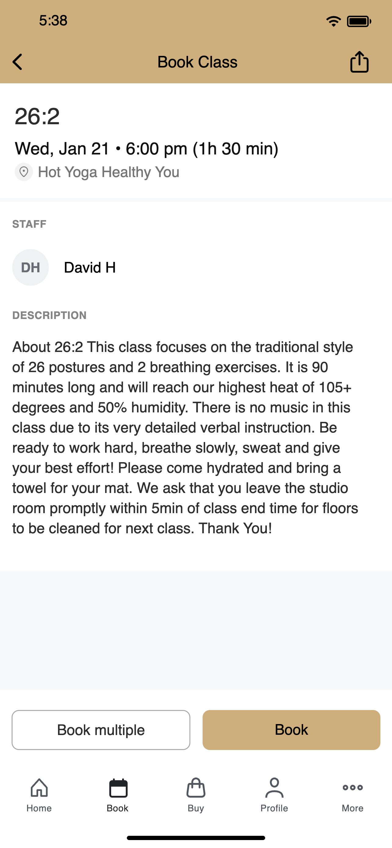 Hot Yoga Healthy You screenshot 3