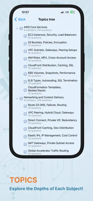 AWS Knowledge Test screenshot 2
