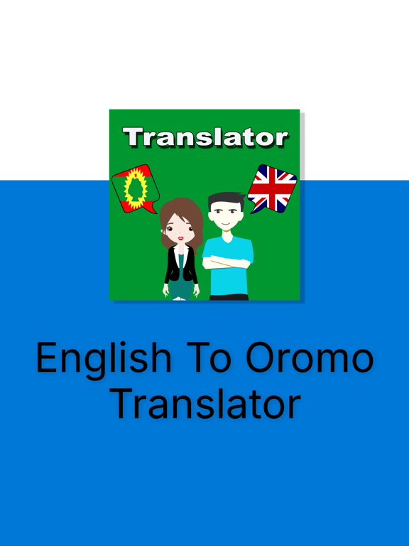 English To Oromo Translator iPad screenshot 3 - Education app
