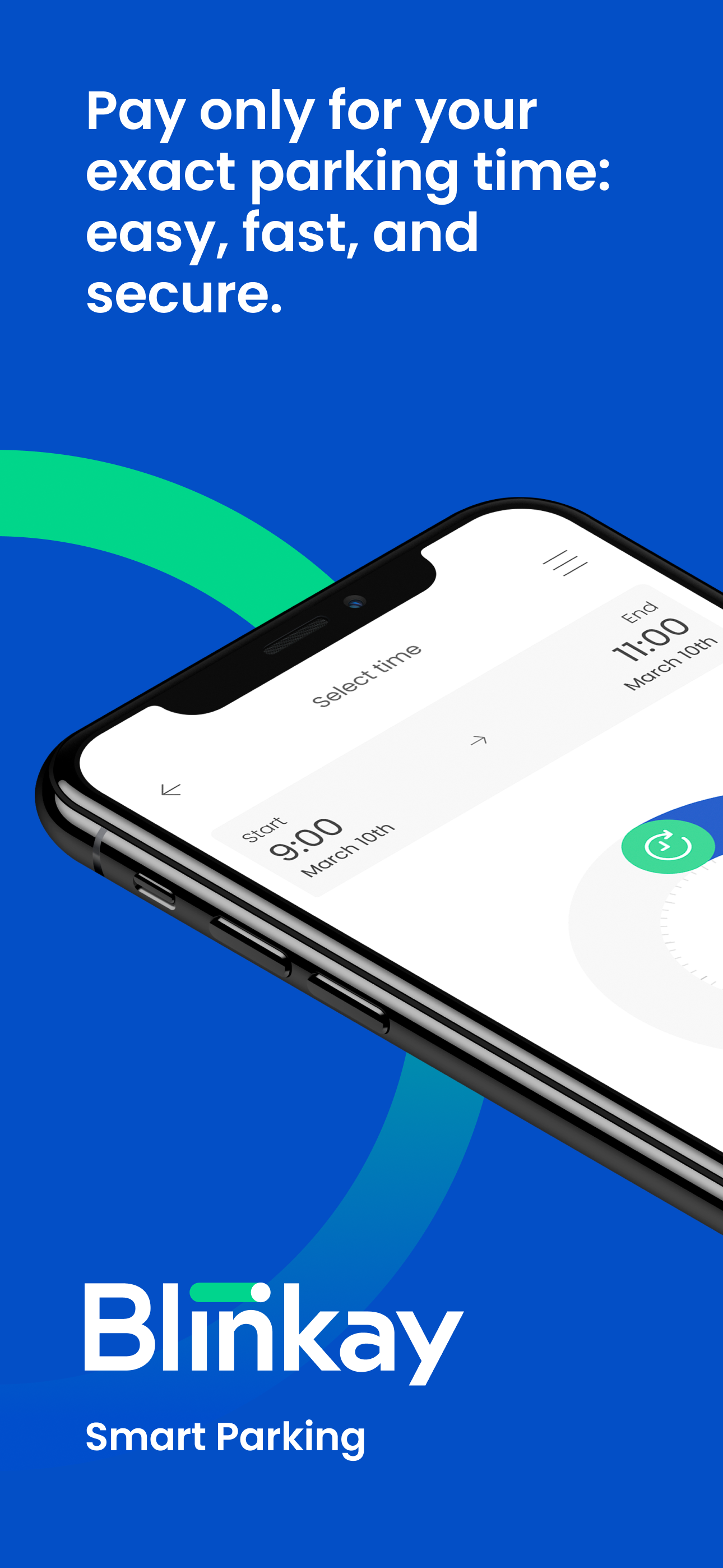 Blinkay: smart parking app