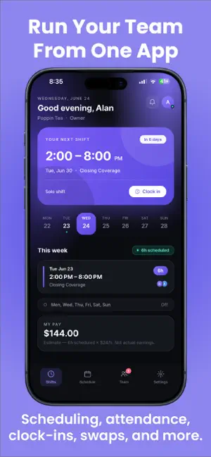 Zchedule screenshot 1
