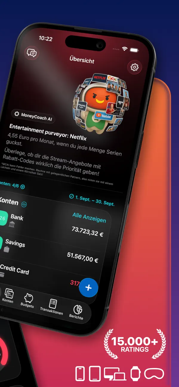 MoneyCoach - Budget & Finance Screenshot 2