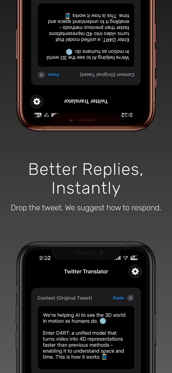 Screenshot #3 pour Writone - Reply Assistant