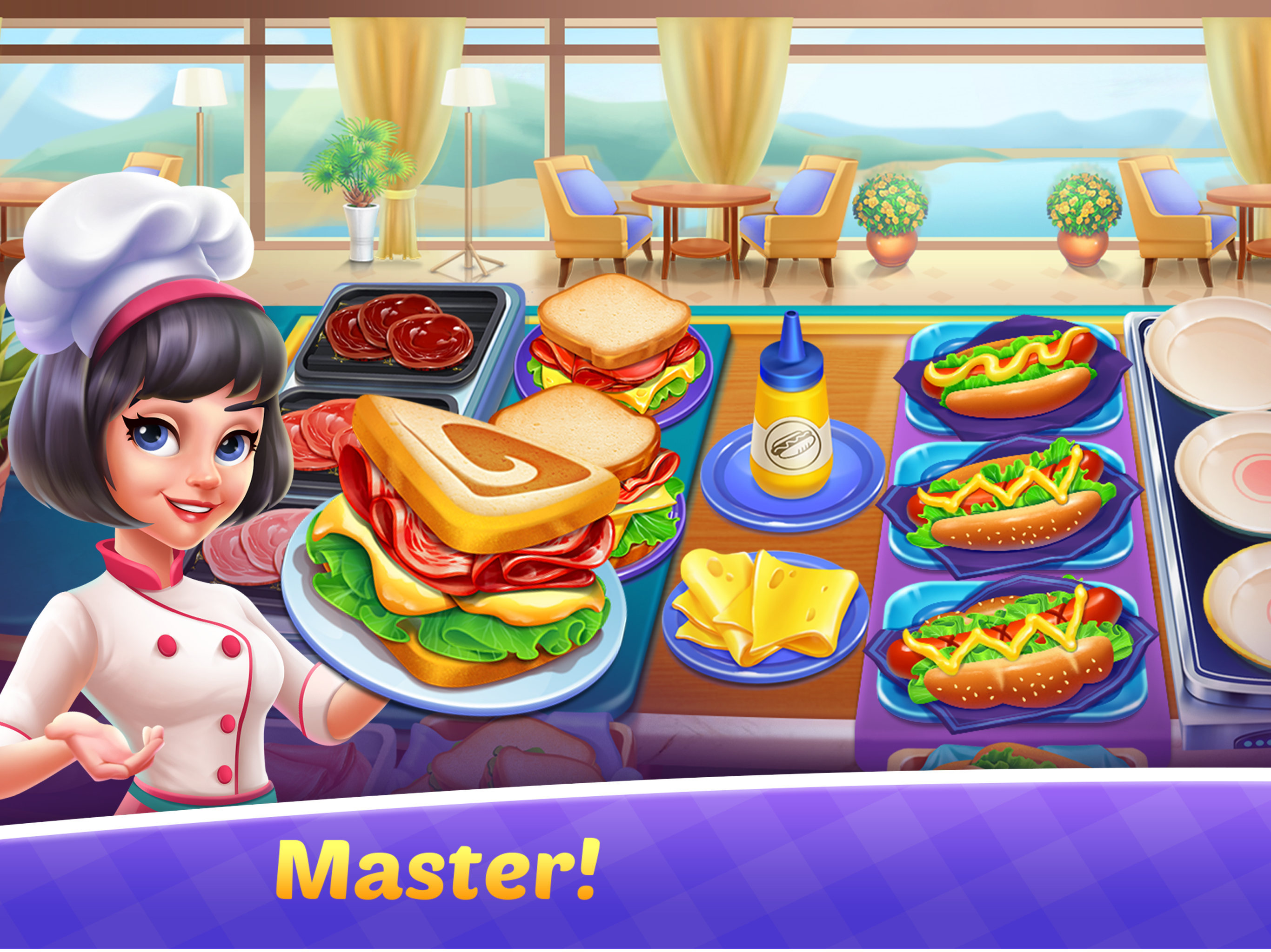 Cooking Train - Food Games screenshot 14